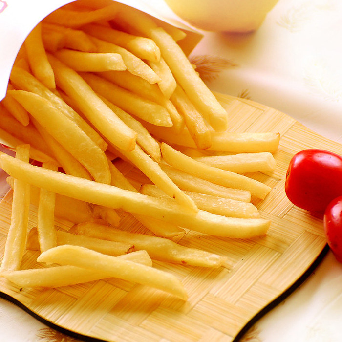 油炸麦肯直切裹粉冷冻薯条西式快餐小吃其它