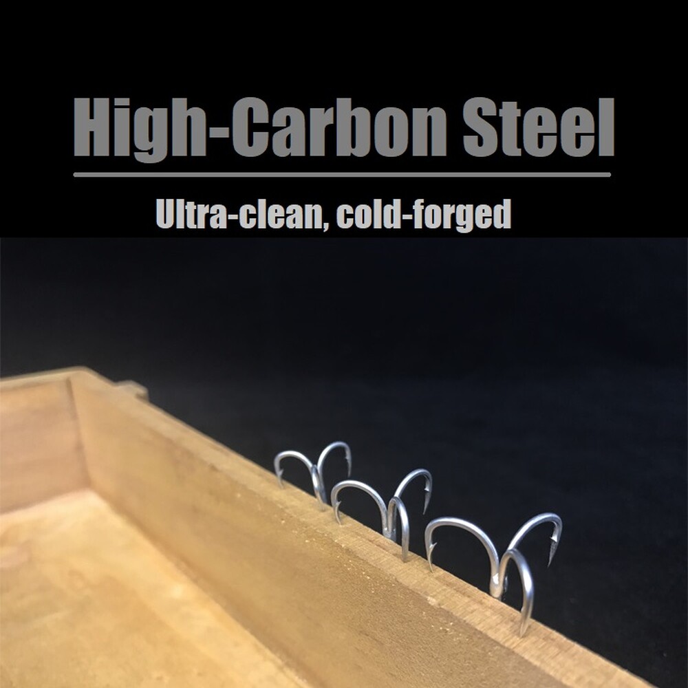 正品奥金originst31镍血鹰爪三本钩每盒30只水库鱼钩