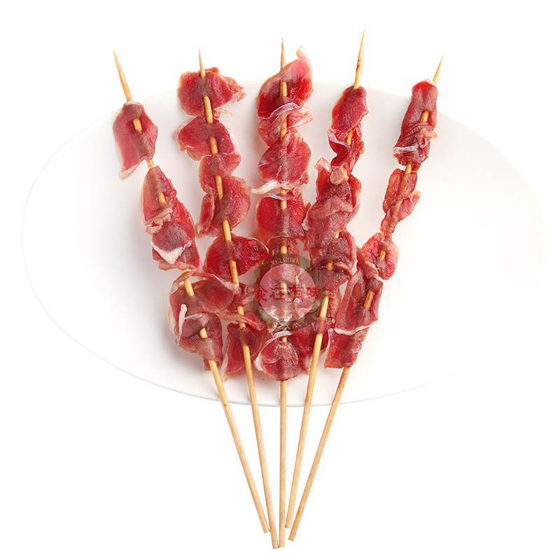 鸭胗串户外烧烤半成品食材鸭肉肉食品烤肉20串鸭胃其它鸭肉类