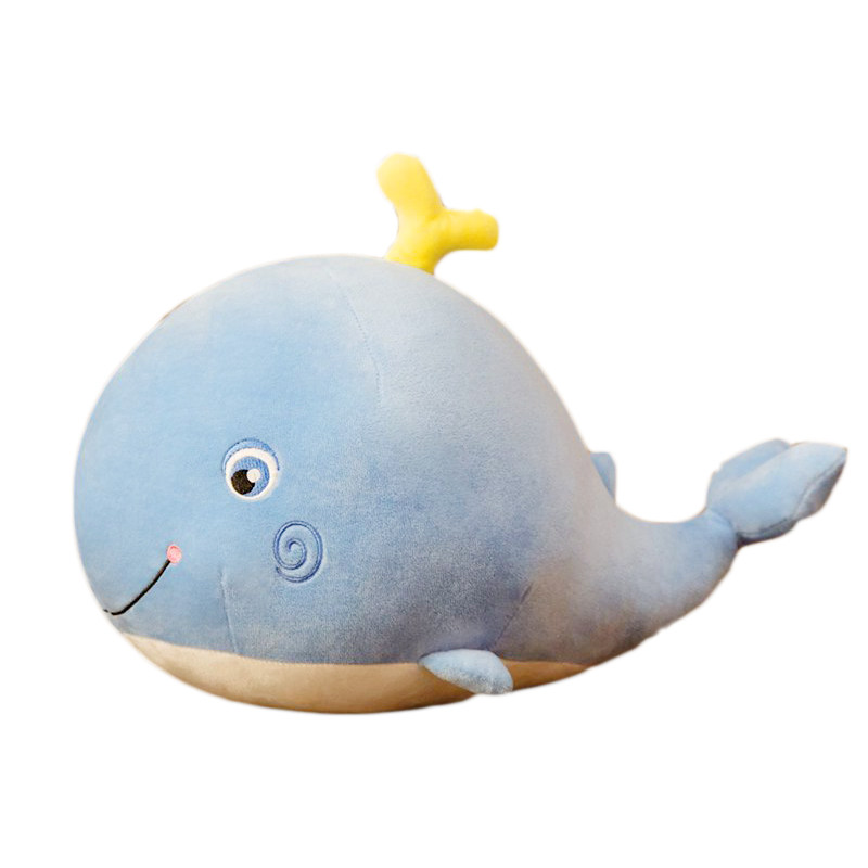 可爱爱小鲸鱼毛绒公仔玩具儿童睡觉抱枕床上毛绒布艺类玩具