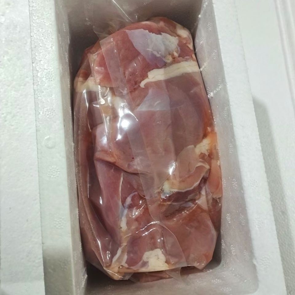 5斤去皮鸭胸肉新鲜冷冻生鸭大胸鸭脯肉自制狗猫饭粮宠物烘干零食
