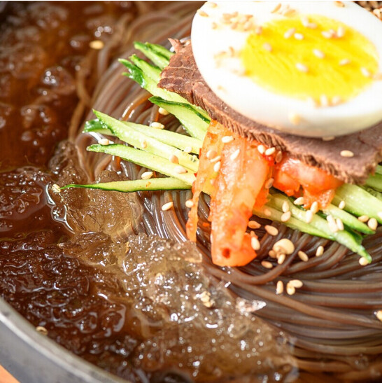 延边朝鲜族三玄荞麦冷面延吉大妈自然面条黑面冷面