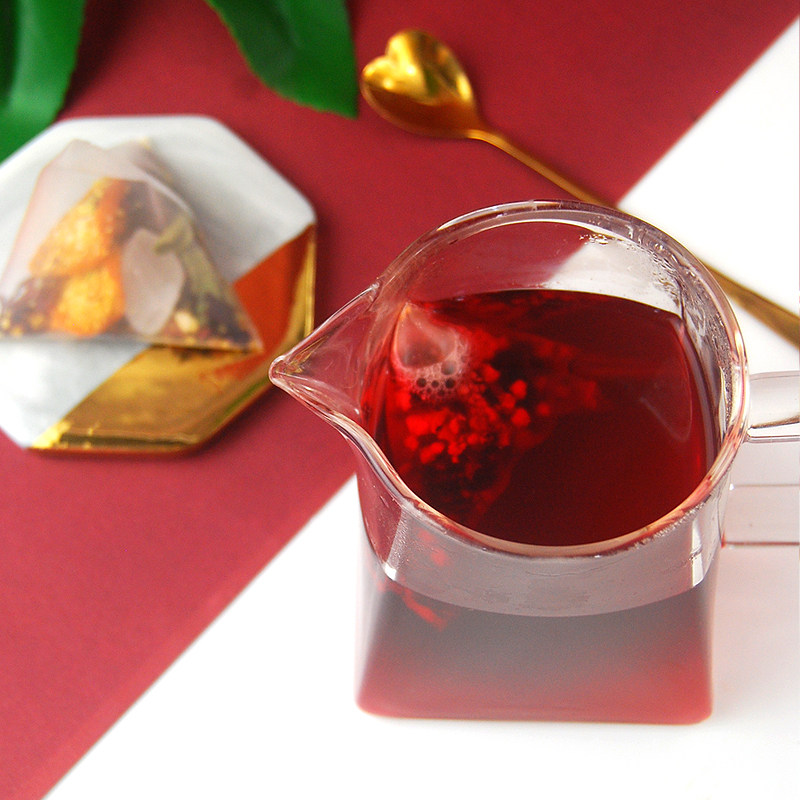 洛神金桔酸甜天然饮料玫瑰茄花果茶果味组合代用