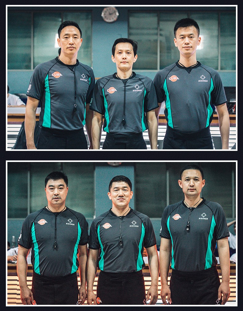 准者裁判cuba赞助同款篮协服装吸汗透气篮球运动t恤