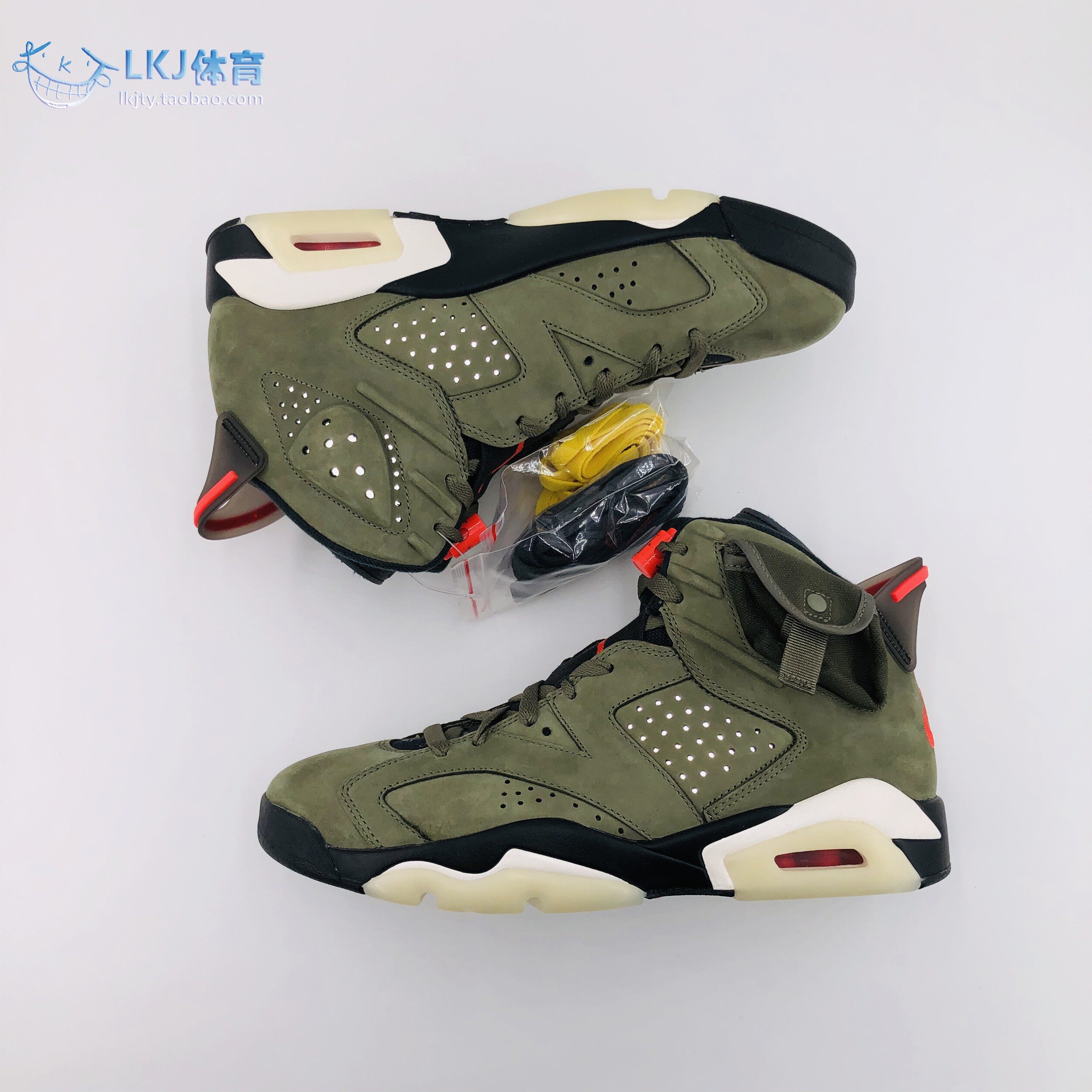 airjordantravisscottaj6ts军绿夜光鬼脸cn1084200篮球鞋