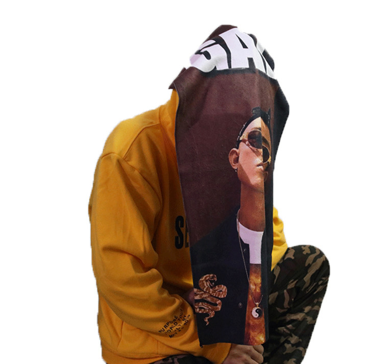 毛巾gosh嘻哈运动潮牌应援gai同款王齐铭中国毛巾