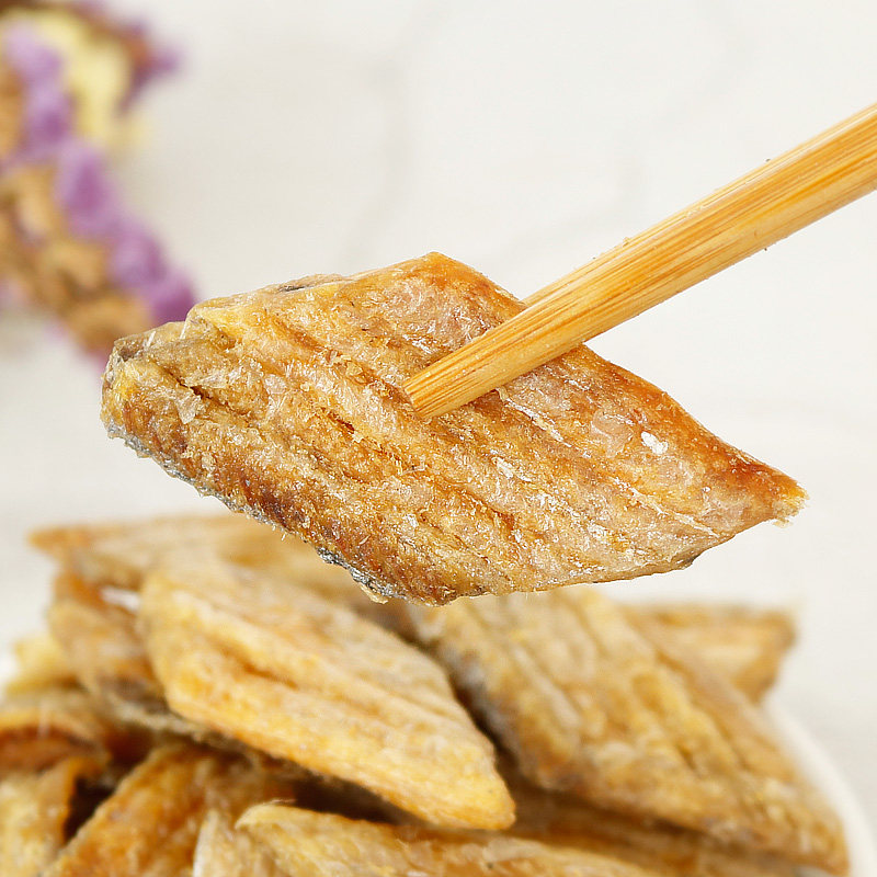 即食酥脆带鱼零食香酥烤鱼网红休闲小吃舟山即食鱼零食