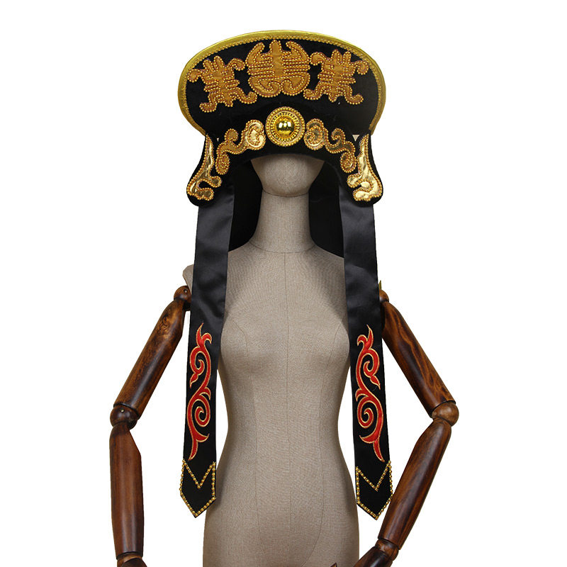 变脸中原戏装川剧帽子戏剧木兰头盔戏曲用品道具民族服装