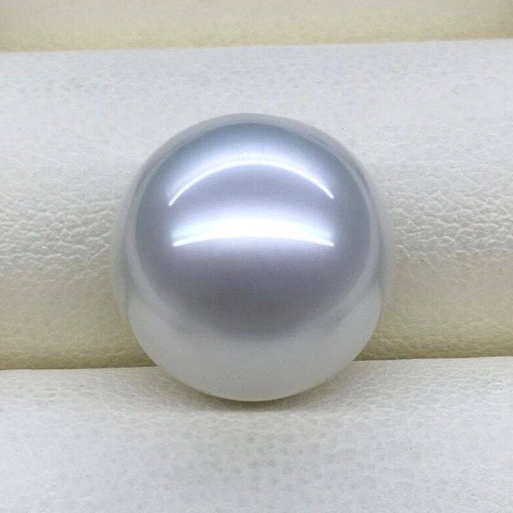 珍珍珠宝澳白裸珠定制南洋白珠818mm圆形白色珍珠其他