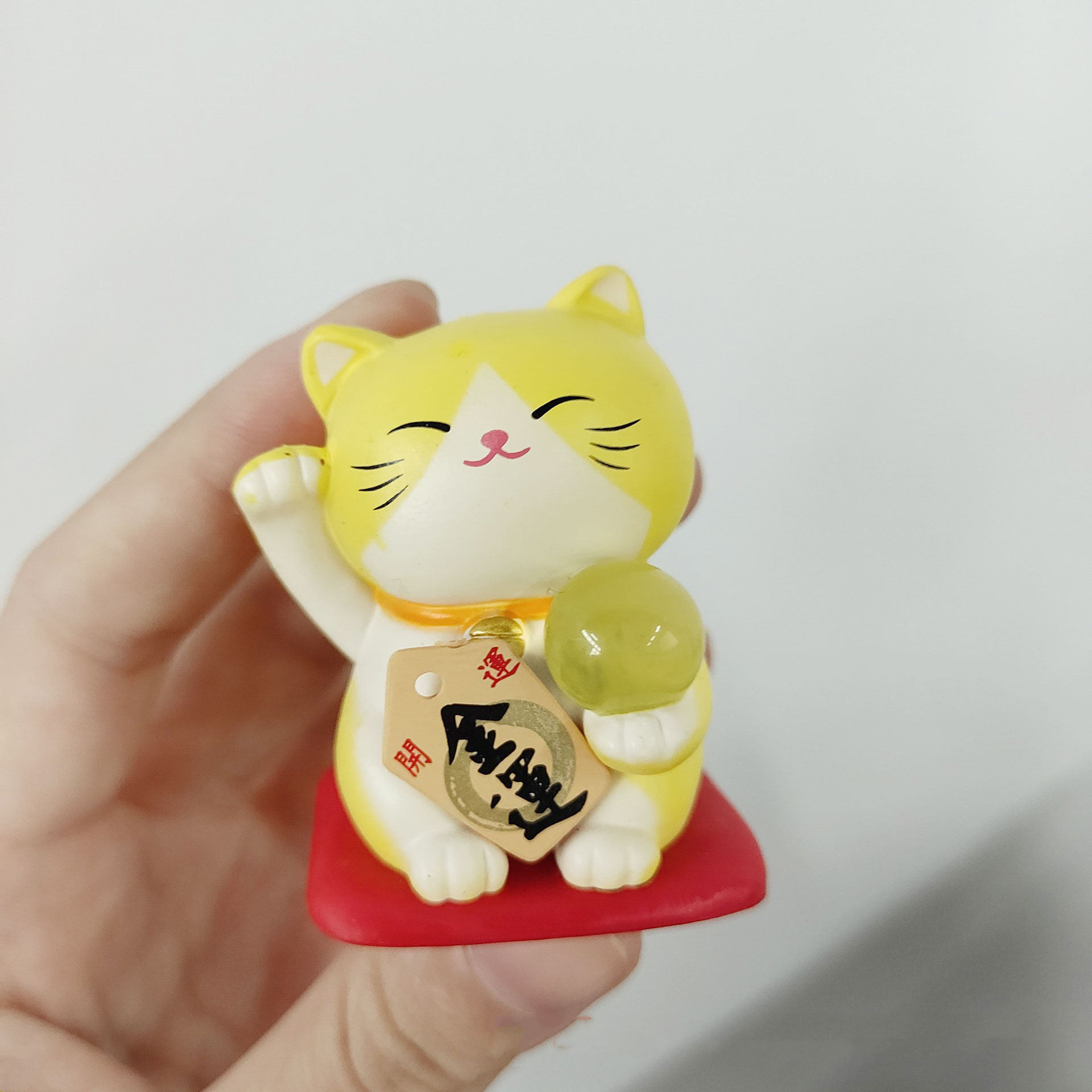 招财开运猫盲盒袋微景观车载装饰卡通转运猫咪潮玩盲盒