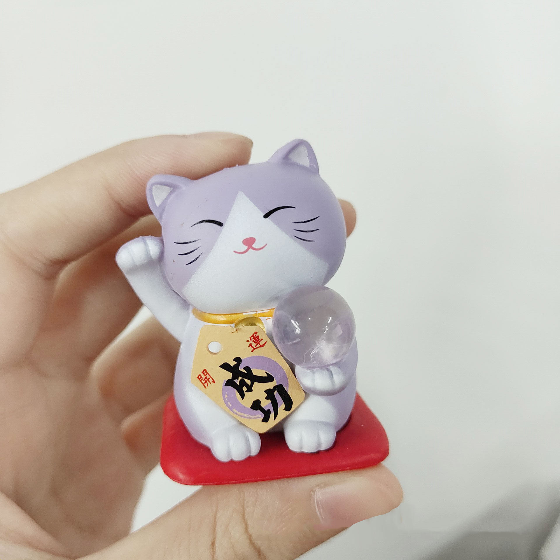 招财开运猫盲盒袋微景观车载装饰卡通转运猫咪潮玩盲盒