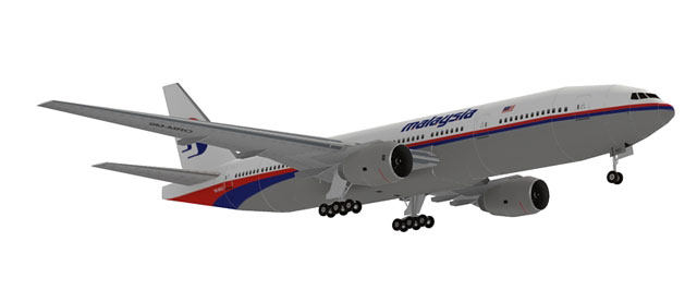 波音boeing777200马来西亚航空民航客机飞机模型飞机模型