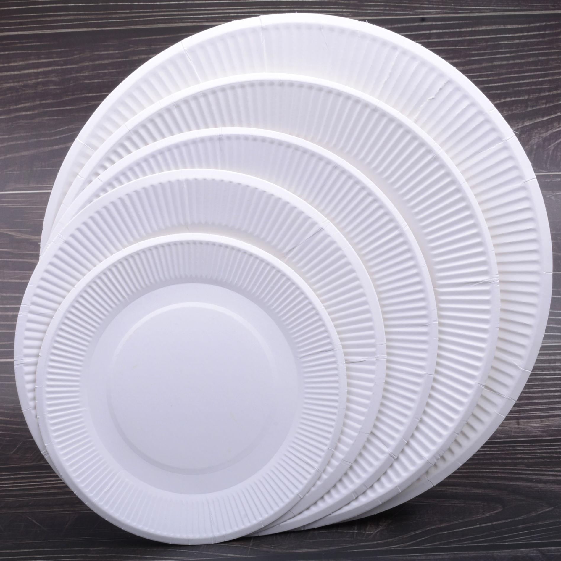 盘子加厚白色纸盘幼儿园美术手工一次性diy空白手工创意粘贴类