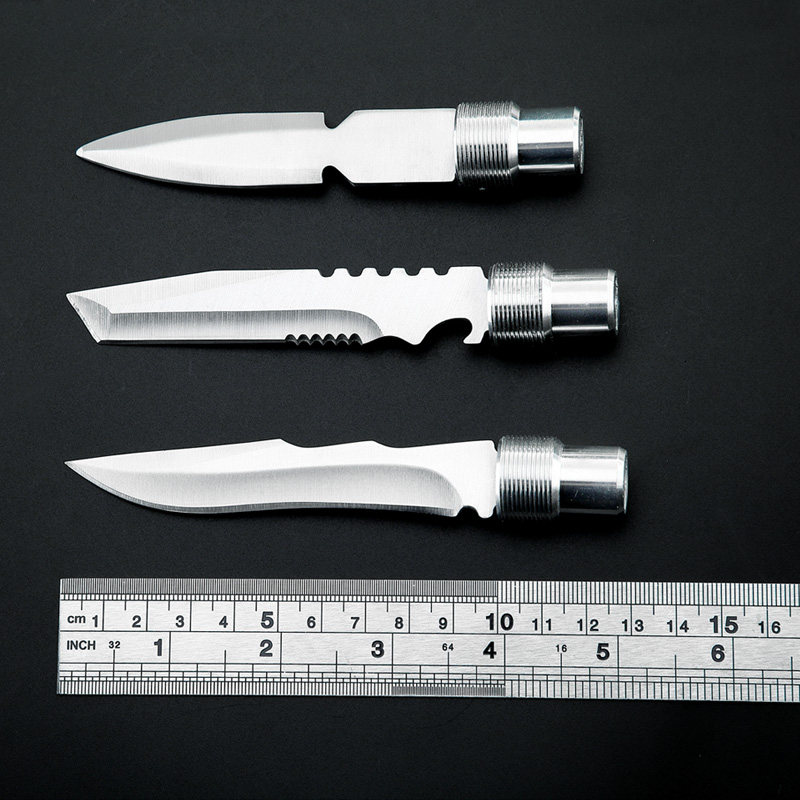 多功能t型登山杖合法攻击户外防身武器徒步拐刀酷手电装备用品棍