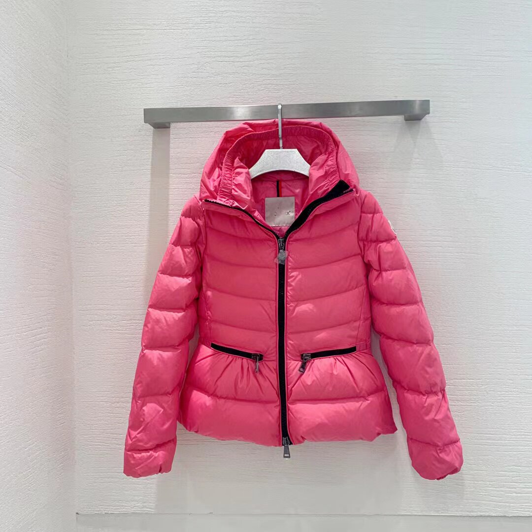羽绒服经典小辣椒轻薄白鹅绒鹅绒收腰短款女装上衣羽绒服