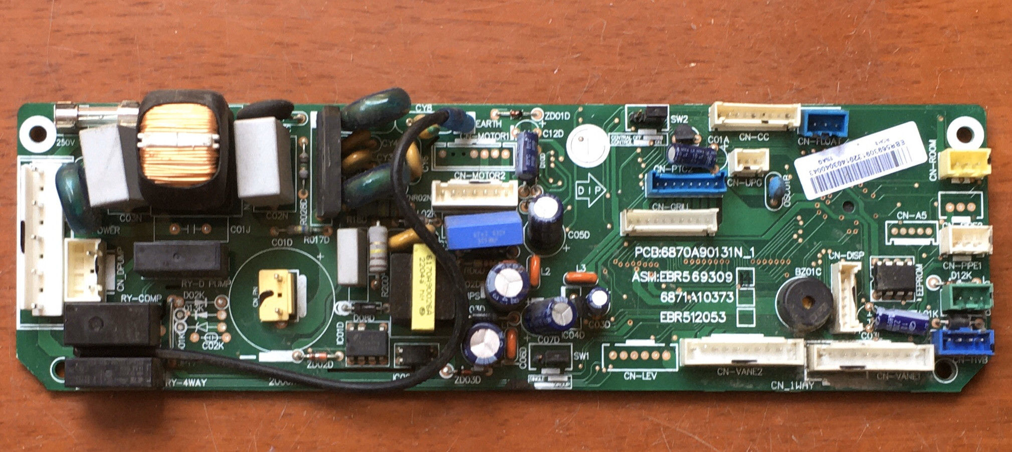 lg中央空调内机主板pcb6870a90131nasmebr569309pcb电路板