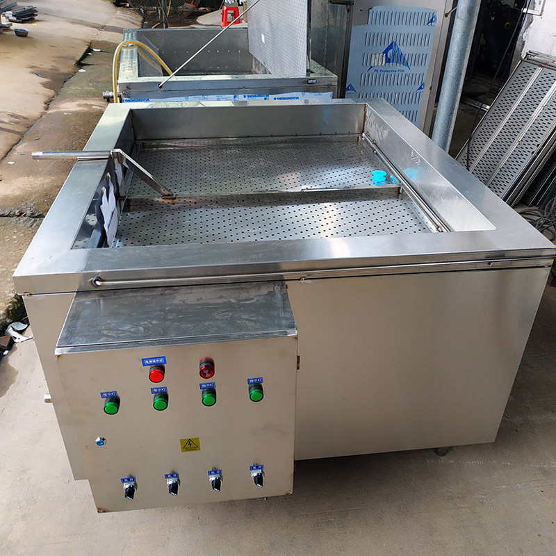 大容量电油炸炉380v方形油炸机只能智能温控大型商用油炸机炸豆泡