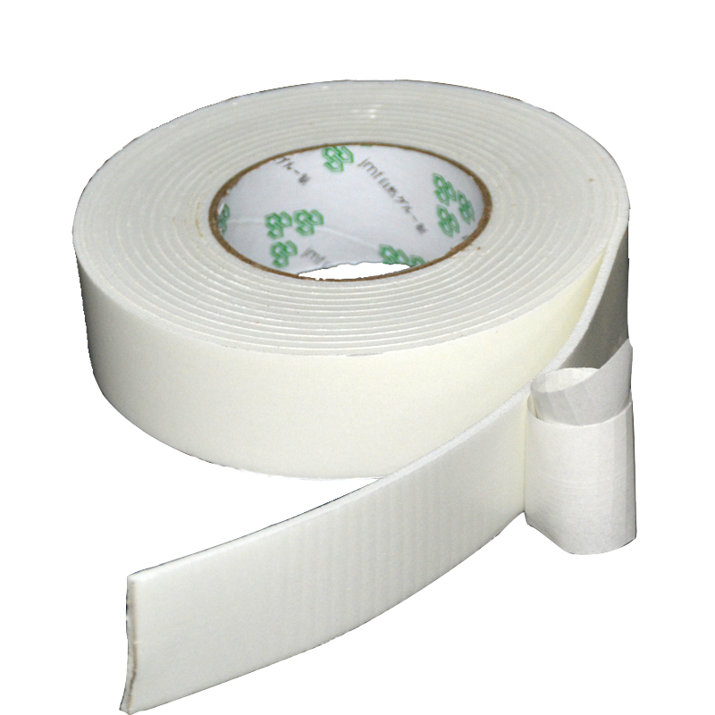 高粘泡沫海绵pe双面胶广告胶带密封防震绝缘海绵胶带