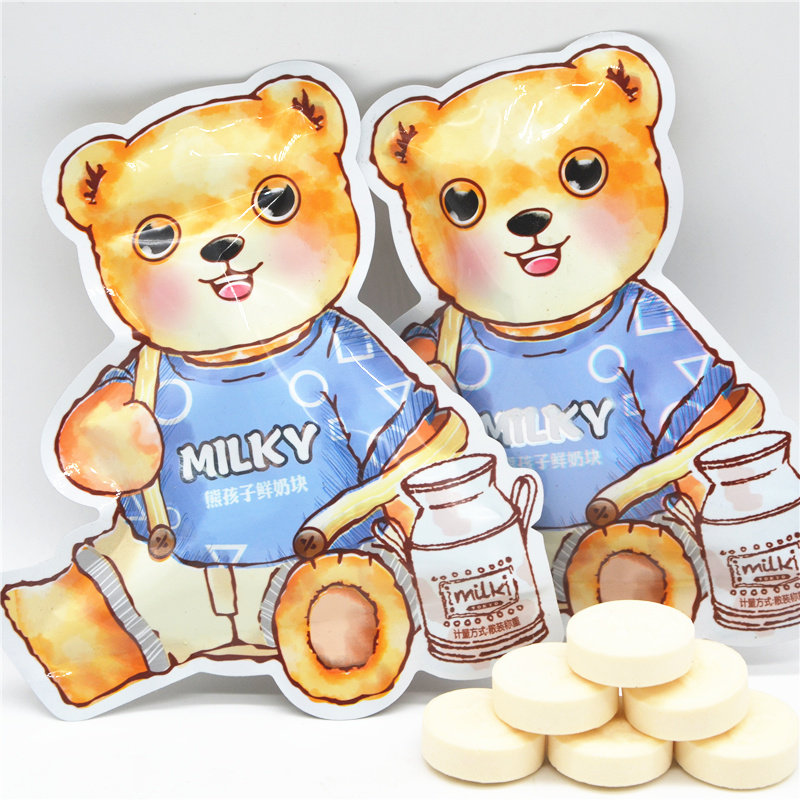 源真铺子熊孩子小鲜奶奶片儿儿童零食结婚宝宝传统糖果