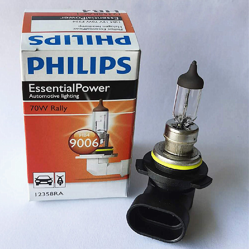飞利浦汽车汽车灯灯泡hb4900612v70w光灯前大灯超亮型汽车灯泡