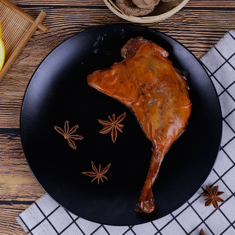 浙江温州特产休闲食品老李五香卤鸭腿100g零食小吃酱鸭腿美食熟食