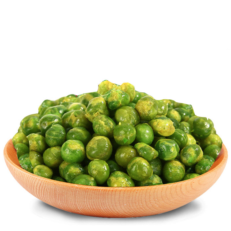 香脆青豆蒜香青豌豆散装香辣荷兰豆独立小包装豆子小零食年货 - 云上
