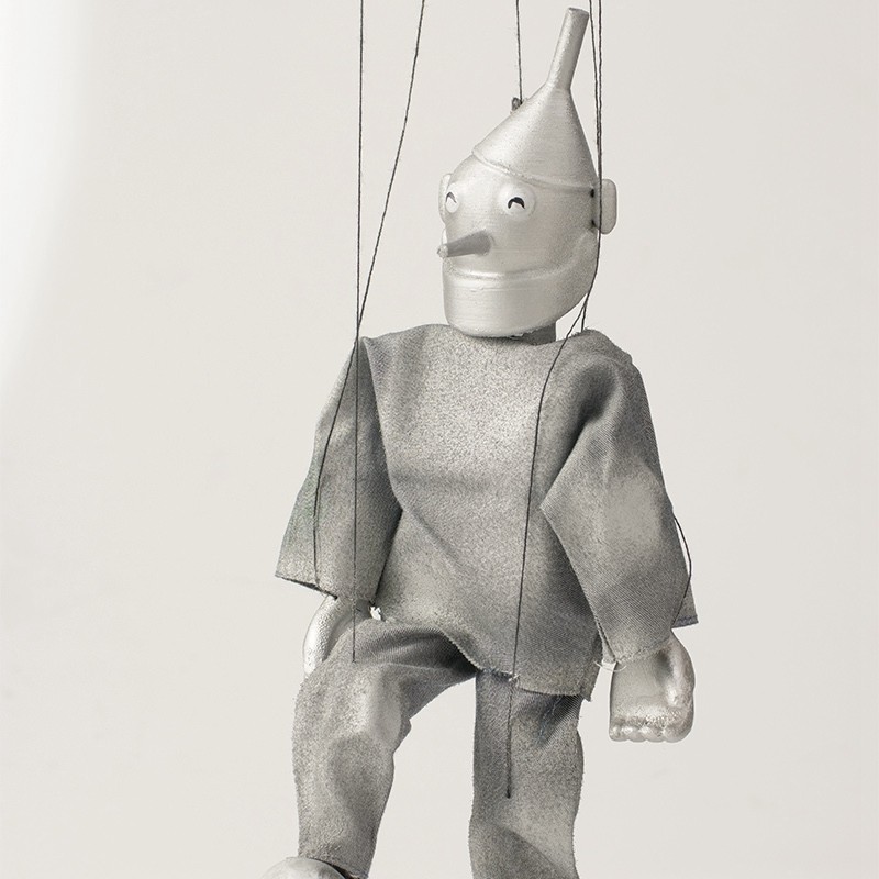 原创绿野仙踪提线木偶公仔铁皮玩偶童话故事人偶生日礼物木偶