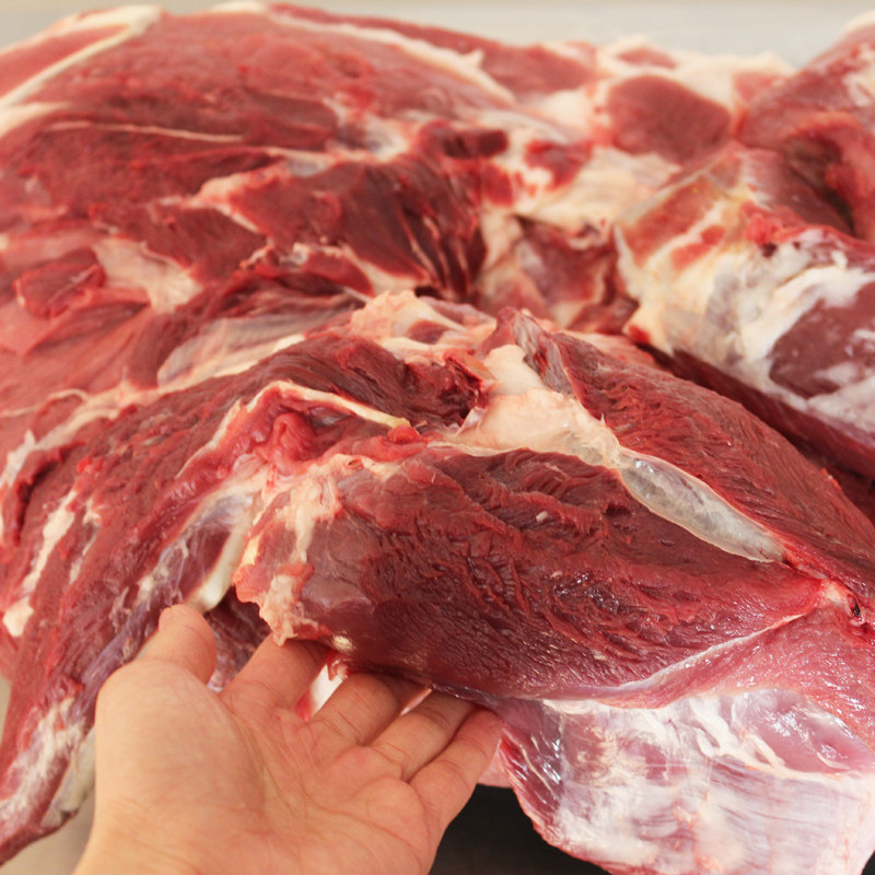 【后腿肉1斤】老隽头散养农家黑猪新鲜后丘土猪肉笨猪肉臀尖500g