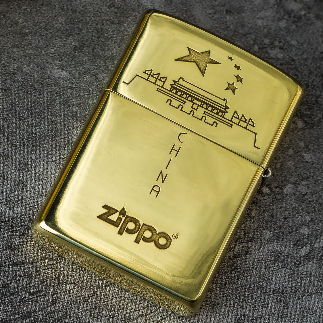 zippo打火机美国原装纯铜周年纪念限量男士礼物zpzippo
