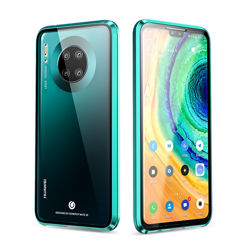 适用于华为huaweimate30procasemetalbackcover手机手机保护套