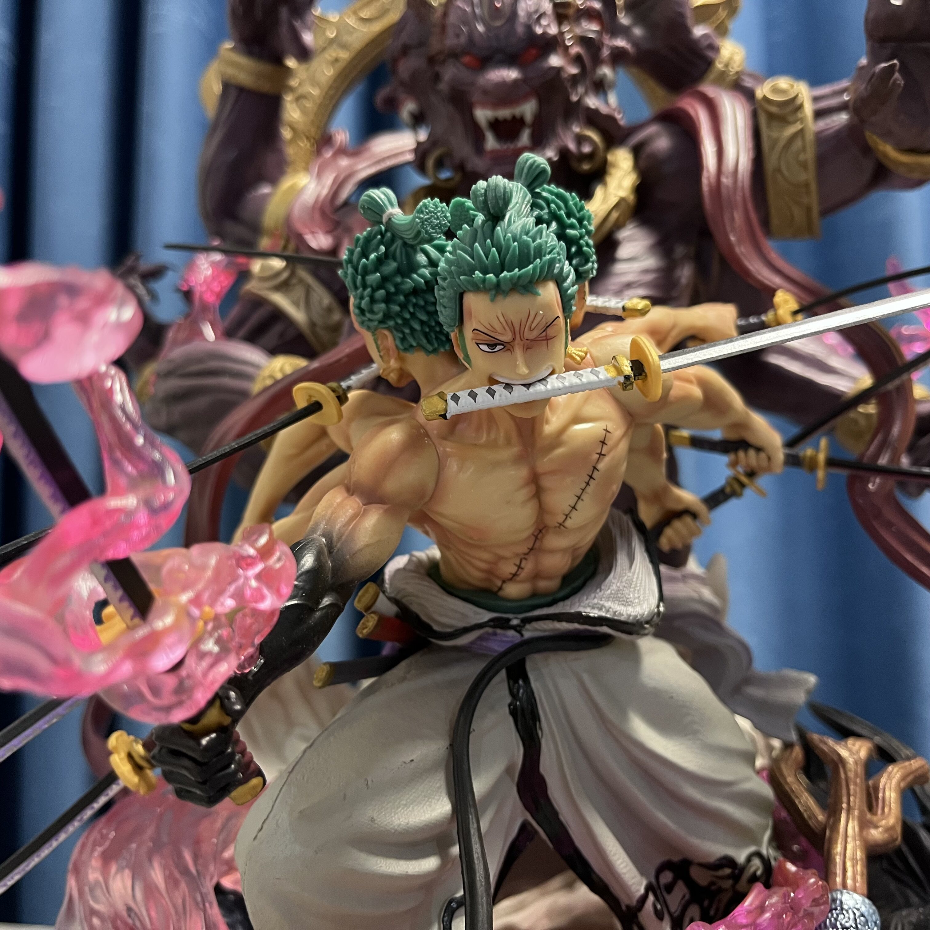 海贼王索隆摆件霸气模型雕像超大手办九刀鬼气手办