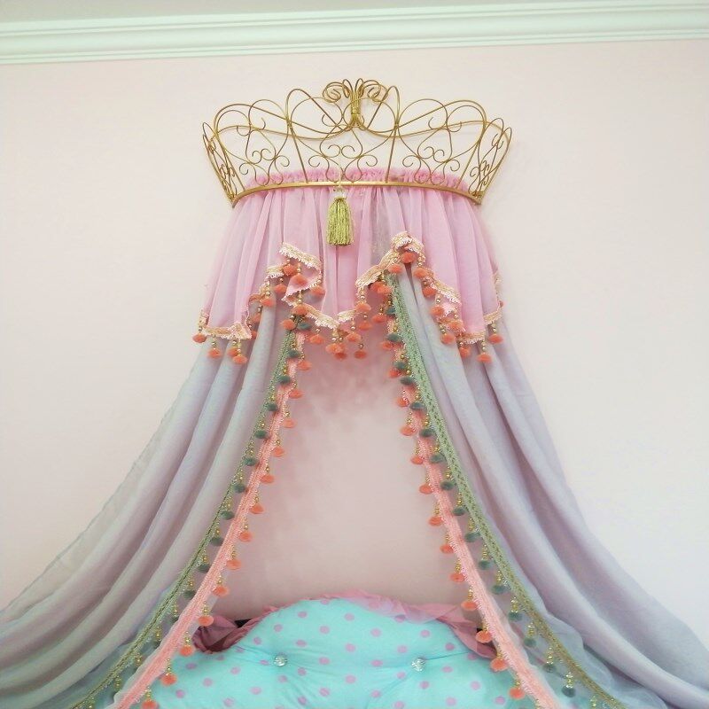 床幔床帘床头纱幔宫廷ins公主欧式欧式美美式床幔