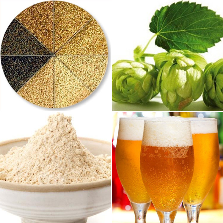 30升啤酒酒精原料原装进口麦芽酒花酵母配方酿酒酒塞