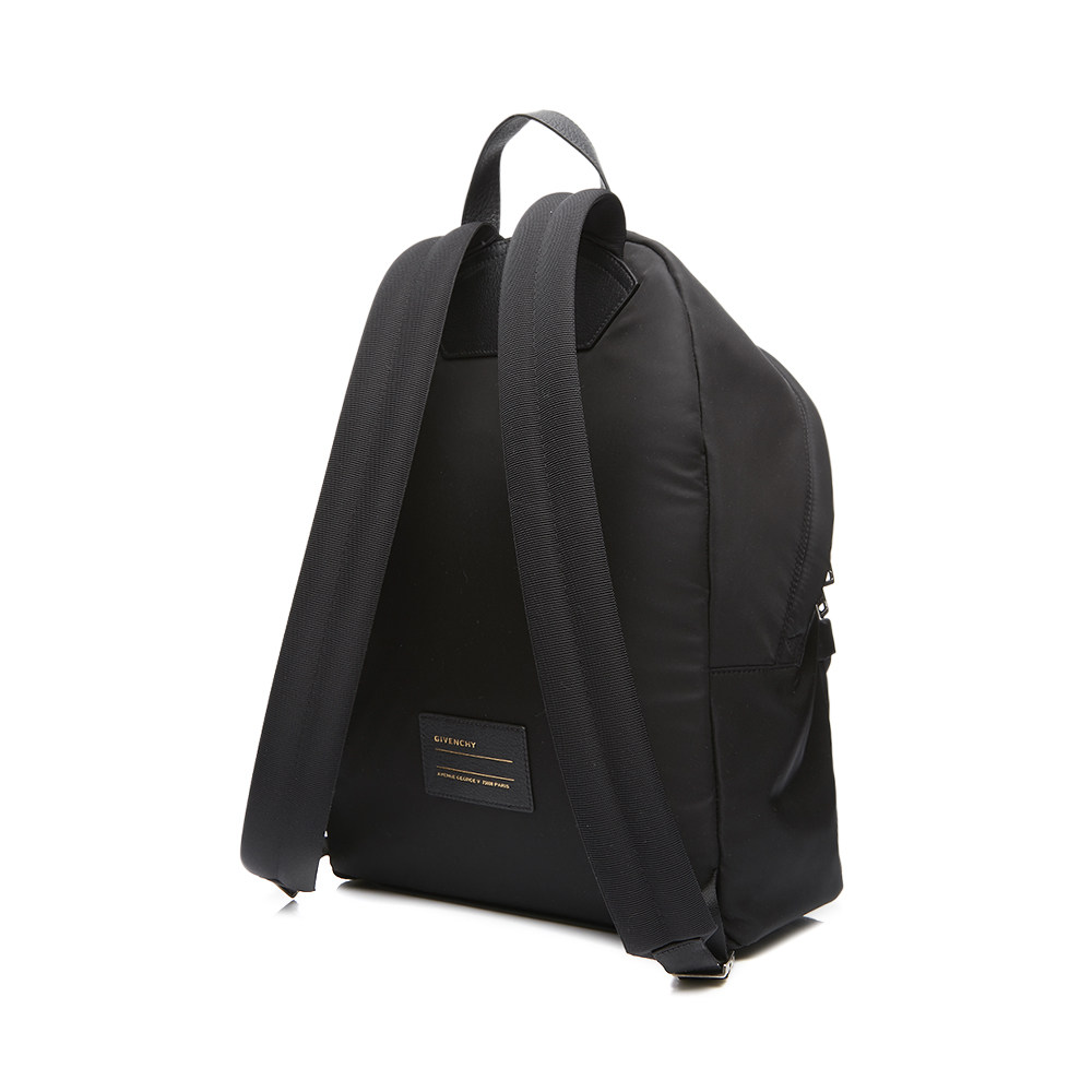 givenchy/纪梵希黑色字母印花潮流时尚双肩包男包背包