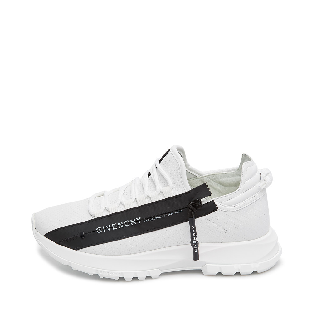 givenchy纪梵希白色牛皮低帮休闲鞋男士运动鞋皮鞋秋季单鞋