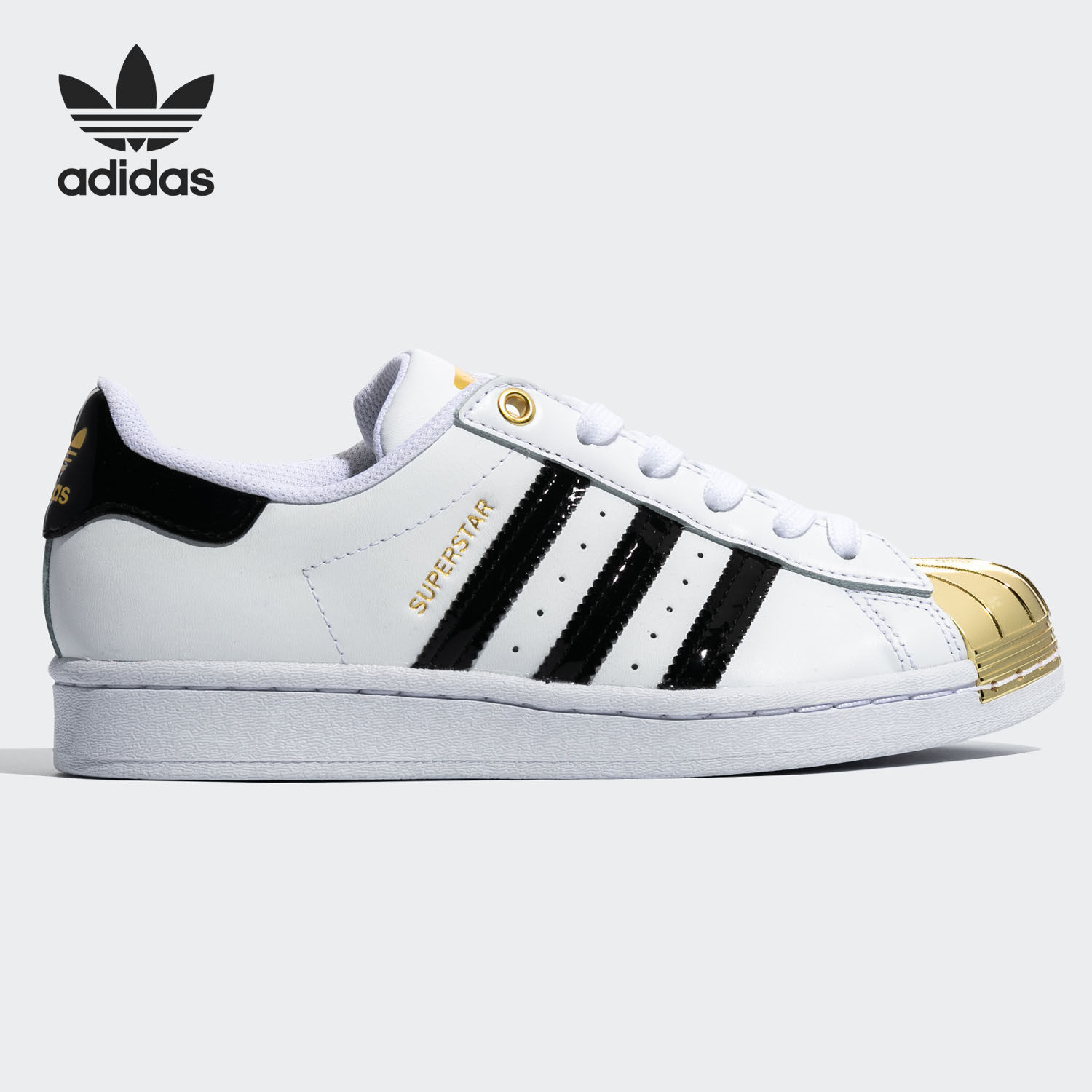 adidas阿迪达斯正品superstar周年纪念贝壳头女子板鞋fv3310运动休闲