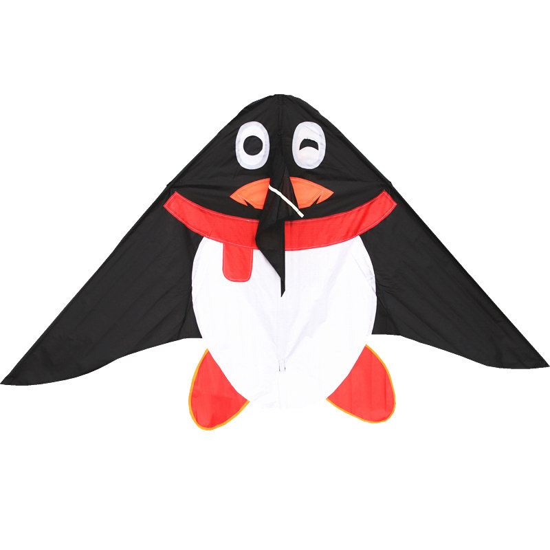 潍坊新款企鹅儿童风筝微风易飞网红大人专用线风筝