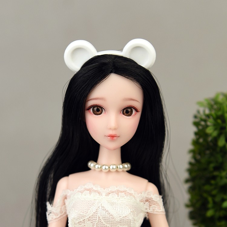 30cm娃娃头饰可儿心怡欣妍头箍发卡发箍可爱娃娃