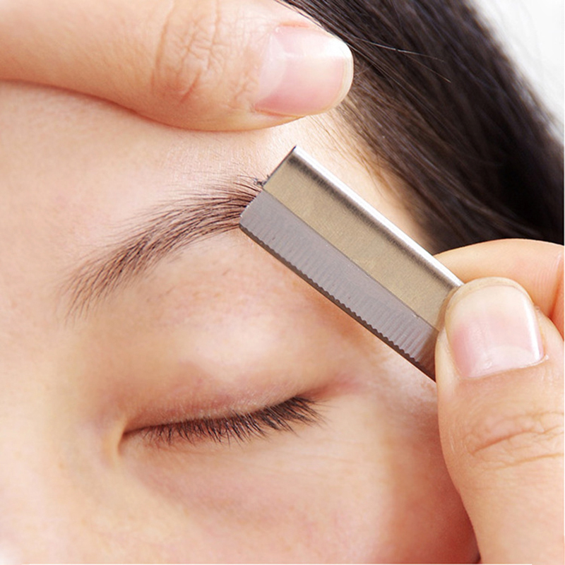 包邮影楼剧组修眉刀片不锈钢刮眉刀化妆师美容师纹绣化妆
