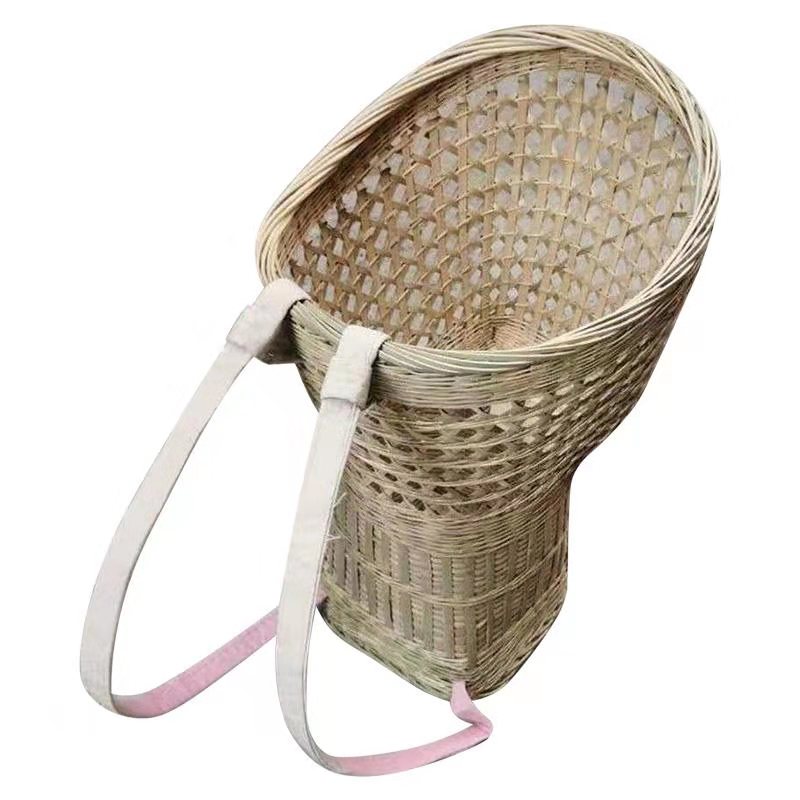 背篓背篼娃娃竹编婴儿儿童宝宝小孩背筐背椅竹编