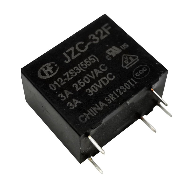 hf宏发继电器jzc32f005024hszs5v12v24v5脚hf32fg继电器