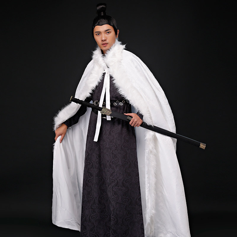 披风珂卡蝶影影视古装汉服侠客武侠剧组影楼民族服装