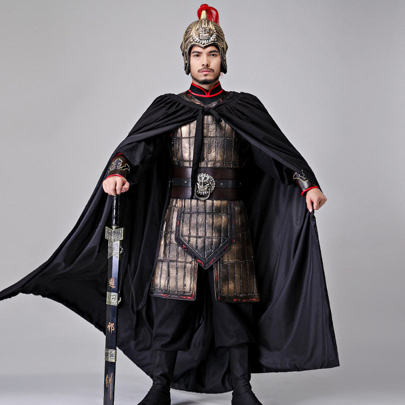 古装士兵影视将军盔甲铠甲战袍元帅古装剧剧组民族服装