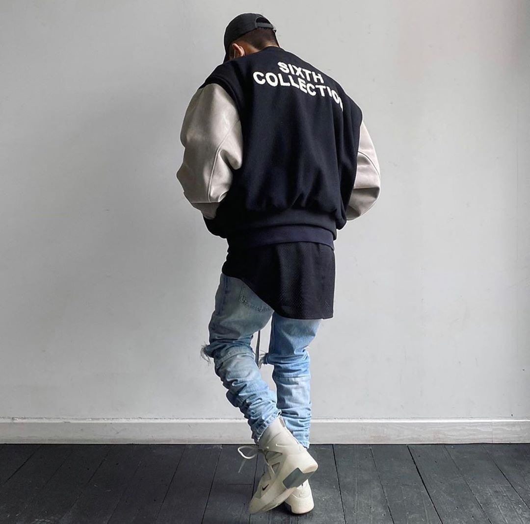 fear of god fog纯色简约高街内搭叠穿潮牌宽松t恤打底衫长袖男