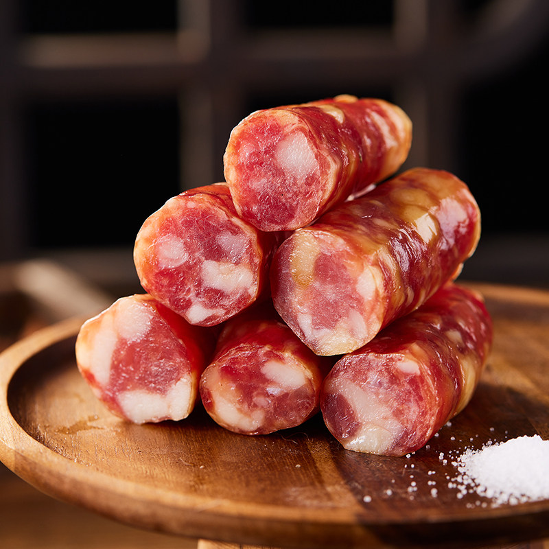 华统香肠160g浙江金华淀粉猪肉肠咸甜味煲仔香肠