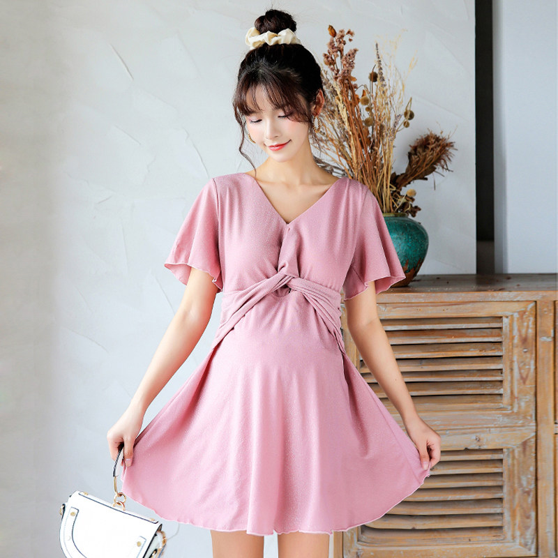 孕妇泳衣女胖mm加肥加大遮肚保守显瘦温泉连体泳衣