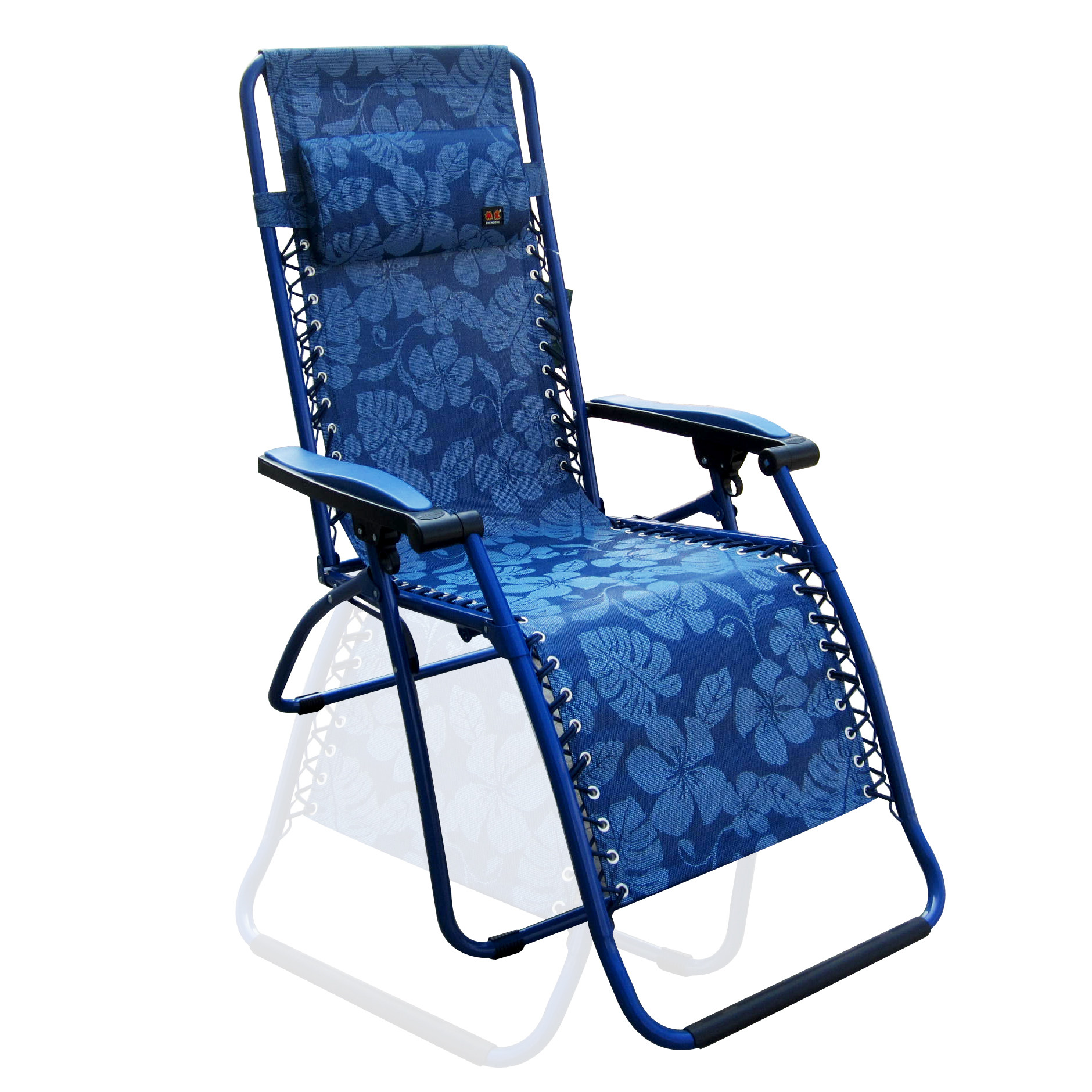 振东躺椅办公室午休午睡加大加宽折叠椅子家用便携沙滩休闲靠坐椅