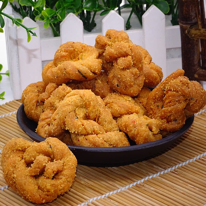 4包重庆特产陈昌银陈麻花400克x4袋网红磁器口陈麻花酥脆零食麻花