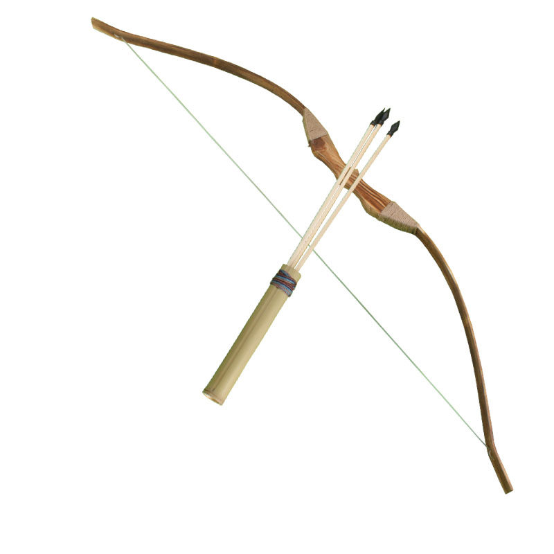婚庆道具弓 摄影cos古装 拍戏成人儿童舞台演出传统竹木弓箭无杀伤
