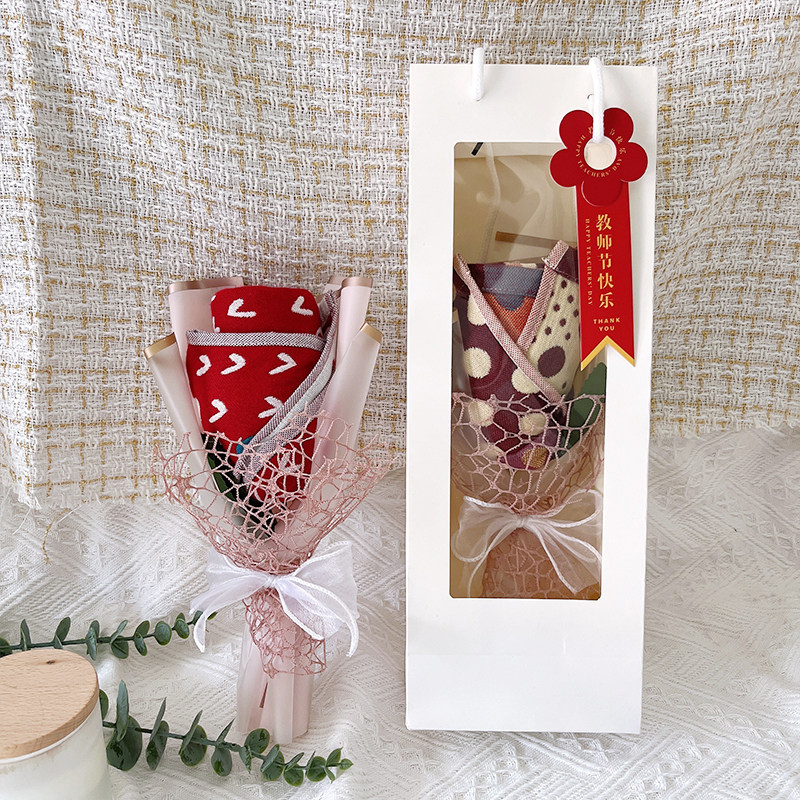 雅赞毛巾玫瑰玫瑰花花束实用礼物永生花教师节中秋节永生花